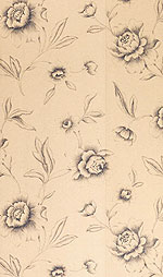 beige braun Blumen englische Tapete von Osborne und Little - Tapeten Muster 91 marlowe
