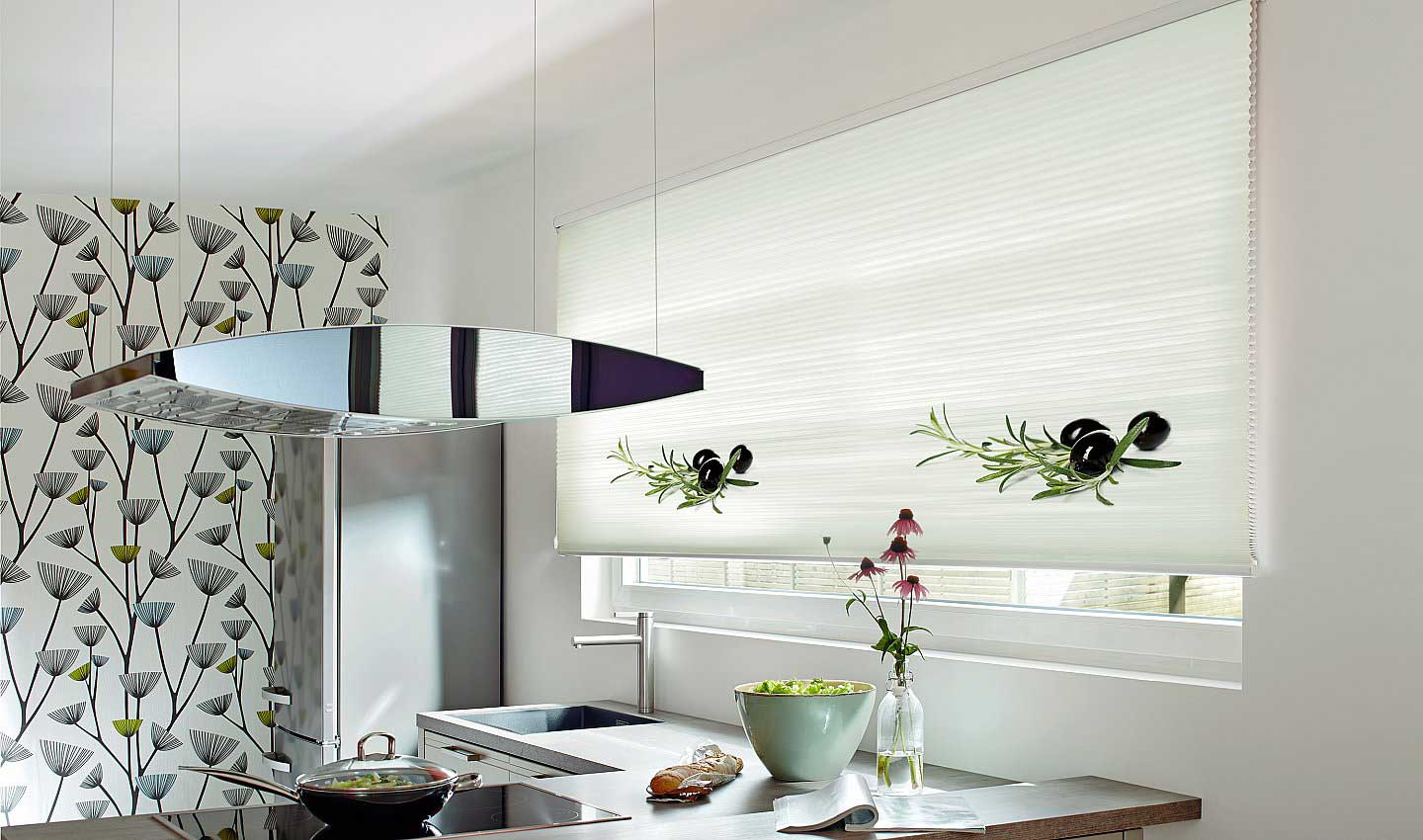 Duette Olive Plissee Waben Rollo online kaufen