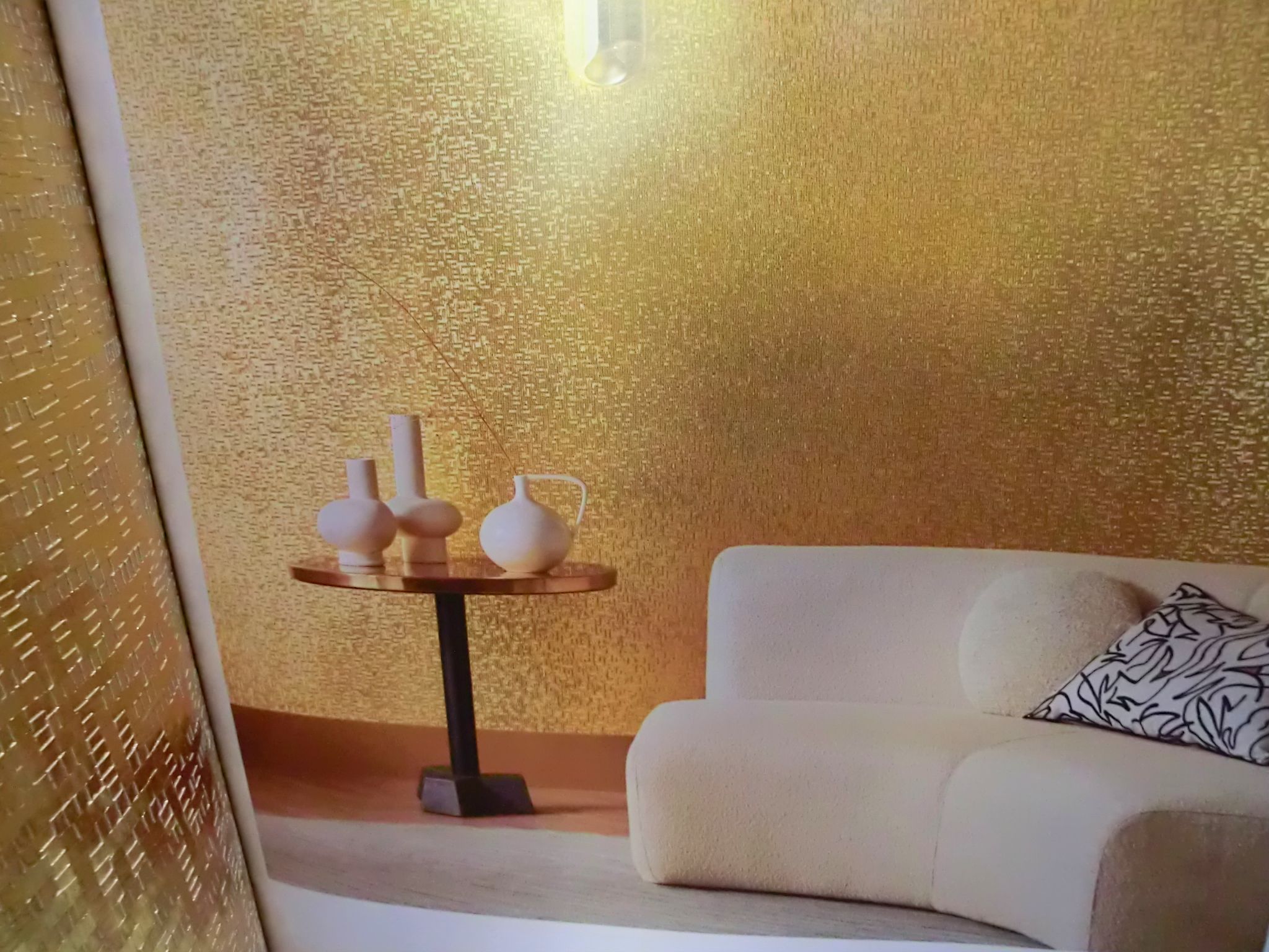 Gold Tapeten Design Texdekor Frankreich, Tapete aus Berlin online kaufen