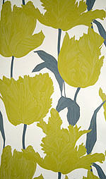Tapete Muster grün grau weiss Blumen englische Tapete von Osborne und Little - Tapeten Muster 39 hothouse