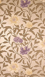 beige braun lila gelb englische Tapete von Osborne und Little - Tapeten Muster 89 lovelace