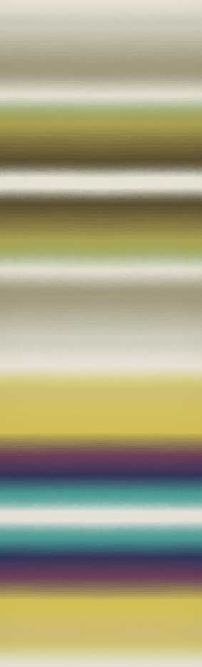 Tapeten Paneel italienisches Design Streifen gelb ün türkis zum online kaufen